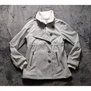 PrAna Full Zip Jacket Women's Size Small Gray